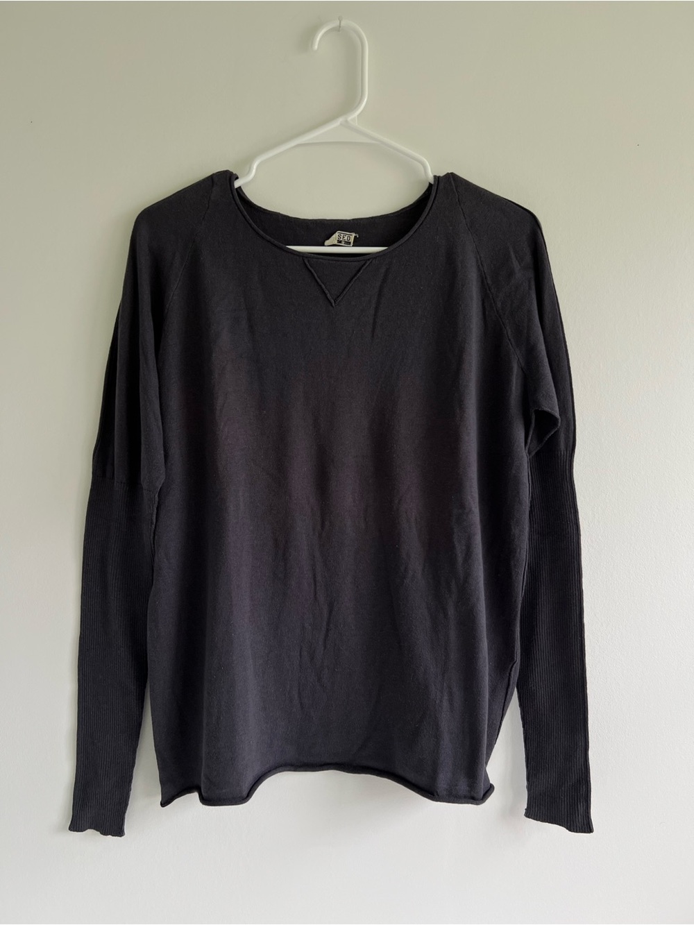Closed Cotton Silk Cashmere Sweater Bluegray M